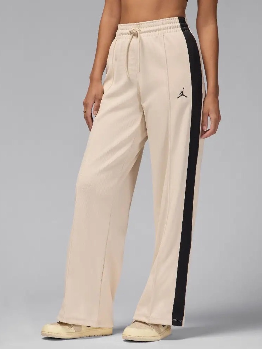 Jordan Women’s Knit Track Pant in Legend Light and Black